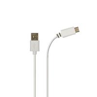 Azuri USB Sync- and charge cable - USB 3.1 to USB type C - wit - thumbnail