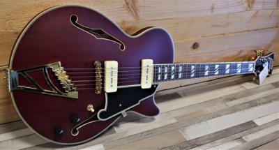 D&apos;angelico Deluxe SS Satin Trans Wine