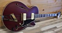 D&apos;angelico Deluxe SS Satin Trans Wine - thumbnail