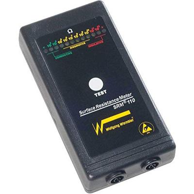 Wolfgang Warmbier SRM®110 ESD-testapparatuur Oppervlakteweerstand, Afvoerweerstand Incl. opbergtas, Incl. aardingskabel