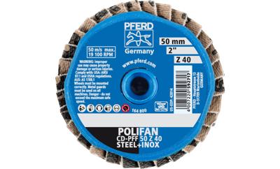 PFERD TOOLS 42719504 CD PFF 50 Z 40 Lamellenschijf Diameter 50 mm Legering op kobaltbasis, Brons, Titanium, Koper, Messing, RVS, Grijs/grauw sferoïdisch