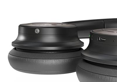 DALI IO-8 over-the-ear draadloze/bekabelde hifi-hoofdtelefoon met ANC, Bluetooth AptX en gepatenteerde SMC-drivertechnologie, 35 uur batterijduur - (ijzerzwart)