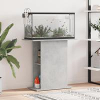 VidaXL Aquariumstandaard 75x36x72,5 cm bewerkt hout betongrijs - thumbnail