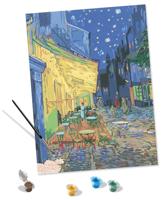 Ravensburger Creart schilderen op nummer - cafe terrace van gogh - thumbnail