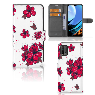Xiaomi Redmi 9T | Poco M3 Hoesje Blossom Red Xiaomi Redmi 9T | Poco M3 Hoesje Blossom Red