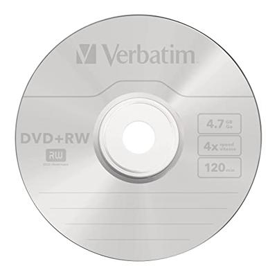 Verbatim 43489 DVD+RW disc 4.7 GB 25 stuk(s) Spindel Herschrijfbaar