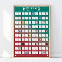 Gift Republic Scratch Poster - 100 Anime
Gift Republic Kraskaart Poster - 100 Anime - thumbnail