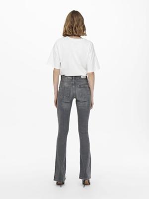 Only Onlblush Mid Flared Tai0918 Noos 15233721 Flare Grey Denim