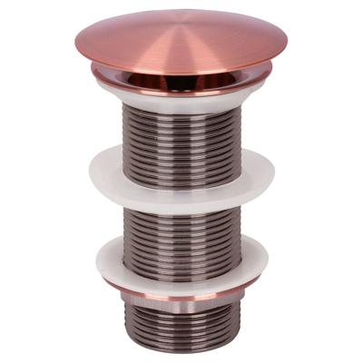 Differnz afvoerplug Mix & Match always open L rood koper