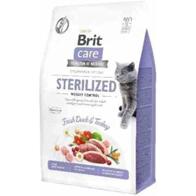 BRIT Care Grain-Free Sterilized Weight Control - droog kattenvoer - 400 g