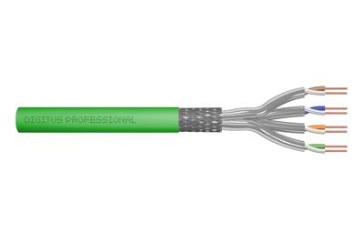 Digitus DK-1843-VH-5 Netwerkkabel CAT 8.1 S/FTP 4 x 2 x 0.6 mm + 0 2 x 0.6 mm Groen 500 m Digitus DK-1843-VH-5 Netwerkkabel CAT 8.1 S/FTP 4 x 2 x 0.6 mm + 0 2 x 0.6 mm Groen 500 m
