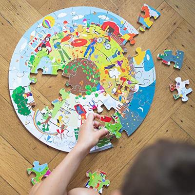 Bigjigs puzzel 4 seizoenen rond 2+jr