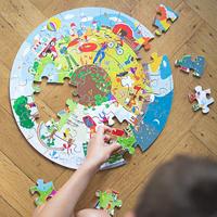 Bigjigs puzzel 4 seizoenen rond 2+jr - thumbnail