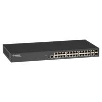 Black Box - Gigabit Ethernet (1000 Mbit/s) beheerde switch - (24) 10/100/1000 Mbit/s koper RJ45, (2) 100/1000 Mbit/s Dual Media RJ45/SFP - thumbnail