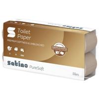 Toiletpapier Satino MT1 PureSoft 3-laags 250 vel naturel 076970 - thumbnail