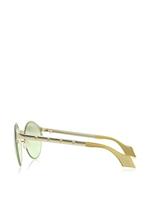 Zonnebril Dames Mila ZB MZ-017V-02_GOLD-STRASS Ø 55 mm - thumbnail