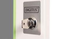 Digitus DN-19 D-16-U 19 inch Doorkijkdeur voor patchkast 16 HE Grijs - thumbnail