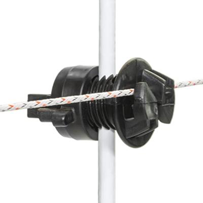 Gallagher Schroefisolator Zwart voor paal ø 4-10mm (250) - 656083 656083 - thumbnail