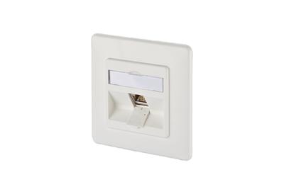 Metz Connect 1309111002-E Netwerkdoos Inbouw (in muur) Inzet met centraalstuk en frame CAT 6A 1 poort Zuiver wit Metz Connect 1309111002-E Netwerkdoos Inbouw (in muur) Inzet met centraalstuk en frame CAT 6A 1 poort Zuiver wit