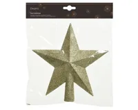 Decoris Piek Kunststof Goud met glitters 4.2x19x19cm - thumbnail