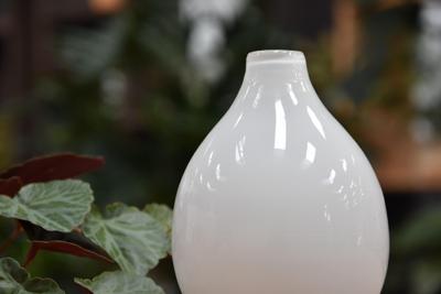 Zzing vaas 15x8 cm - wit