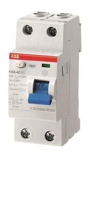 ABB 2CSF202101R3400 F202 A-40/0,3 Aardlekschakelaar A 2-polig 40 A 0.3 A 230 V ABB 2CSF202101R3400 F202 A-40/0,3 Aardlekschakelaar A 2-polig 40 A 0.3 A 230 V