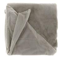 Plaid Klaas 150x200cm chateau grey Unique Living - Unique living - thumbnail