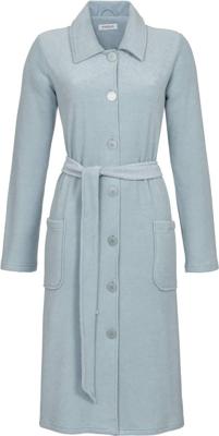 IJsblauwe fleece badjas Ringella
