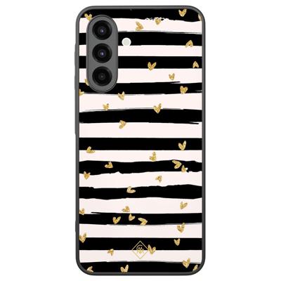 Samsung Galaxy A26 hoesje - Hart streepjes Samsung Galaxy A26 hoesje - Hart streepjes