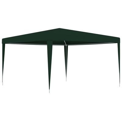 Partytent professioneel 90 g/m 4x4 m groen Partytent professioneel 90 g/m 4x4 m groen
