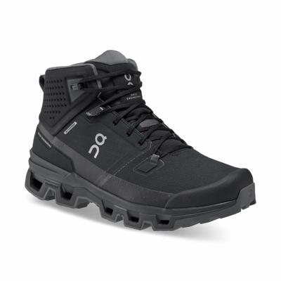 ON Cloudrock 2 Waterproof Hoge Wandelschoen Heren Black | Eclipse 42