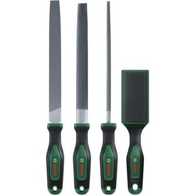 Bosch Home and Garden 1600A034GM Handgereedschap set vijlen 200 mm / 8 met borstel, 4-delig 1 stuk(s)