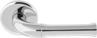 Formani Edward van Vliet NOUR EV100ZL/64 zonder logo deurkruk dubbel geveerd op rozet - gepolijst roestvast staal - thumbnail