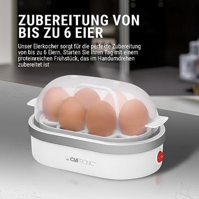 Clatronic EK3497 Eierkoker Met eierprikker, Met maatbeker Wit