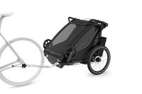 THULE fiets-kinderkar "chariot sport 2 double". bicycle trailer chariot sport double - thumbnail