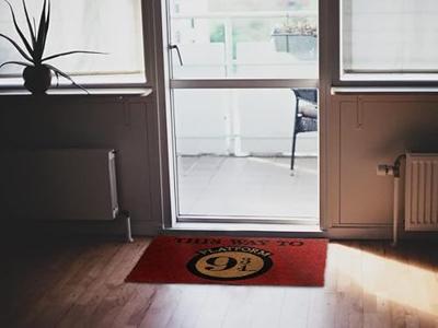 Harry Potter Platform 9 3/4 deurmat
