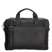 Hide & stitches japura laptoptas 15,6 inch-Black - thumbnail