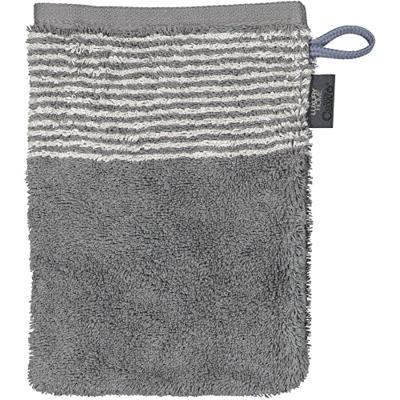 Cawö Cawo Two-Tone Washandje Leisteen 16x22