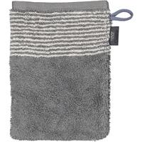 Cawö Cawo Two-Tone Washandje Leisteen 16x22 - thumbnail