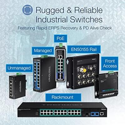 TrendNet 21.22.1460 TI-PG162 Industrial Ethernet Switch 10 / 100 / 1000 MBit/s