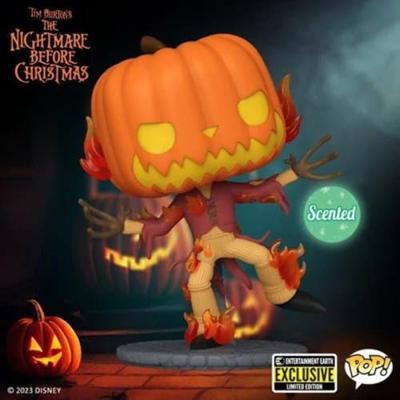 The Nightmare Before Christmas 30th Anniversary Funko Pop Vinyl: Pumpkin King (Scented)