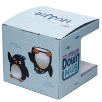 Pinguïn Ondersteboven Keramiek Mok - thumbnail