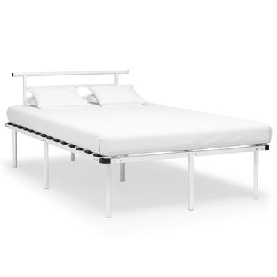 Bedframe metaal wit 120x200 cm
