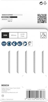 Bosch Professional T101A Decoupeerzaagblad PRO Plastics PC clean VE=5 - 2608631010