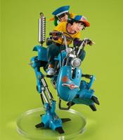 Dragonball Z Desktop Real McCoy EX PVC Diorama Son Goku & Son Gohan & Robot with two legs 20 cm - thumbnail