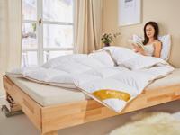 Balette deLuxe carré ganzendonzen dekbed Gold-Edition warm (140 x 200 cm) - thumbnail