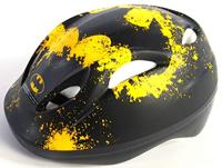 BATMAN Skate/fietshelm junigoud 52-56 cm zwart/geel - thumbnail