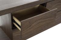 Dressoir DKD Home Decor Kristal Bruin Transparant Walnoot 160 x 45 x 80 cm Hout MDF - thumbnail