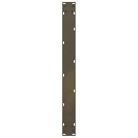 Eettafelpoten 2 st U-vormig 90x(72-73) cm staal naturel - thumbnail