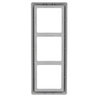 Busch-Jaeger 2CKA001730A0280 Frame Frame 3-voudig Allweather 44 (IP44) Aluminium, Witaluminium (RAL 9006) 1 stuk(s) - thumbnail
